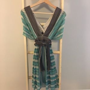 Development Silk Kimono sleeve dress.